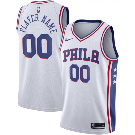 Philadelphia 76ers Custom Nike 2020-2021 Association Edition Miesten Pelipaidat Swingman